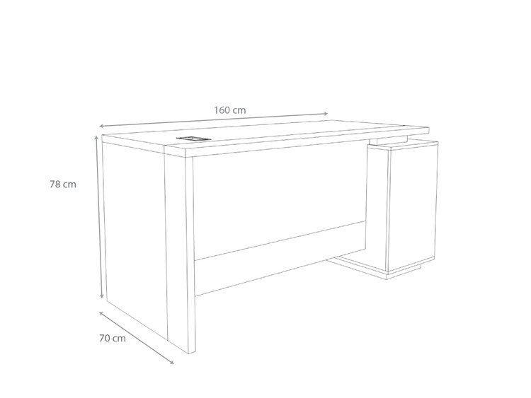 میز کارمندی دکو سرو