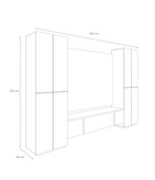 تی وی وال مدرن